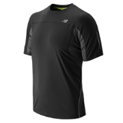 New Balance Mens NB Ice Short Sleeve Black with Lead K73r3558